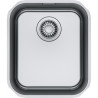 Cuve Inox SRX 110-34 SMART 1 cuve R70, sans égouttoir - 368x428mm - vidage automatique