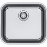 Cuve Inox SRX 110-45 SMART 1 cuve R70, sans égouttoir - 482x432mm - vidage automatique