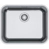 Cuve Inox SRX 110-50 SMART 1 cuve R60, sans égouttoir - 541x441mm - vidage automatique