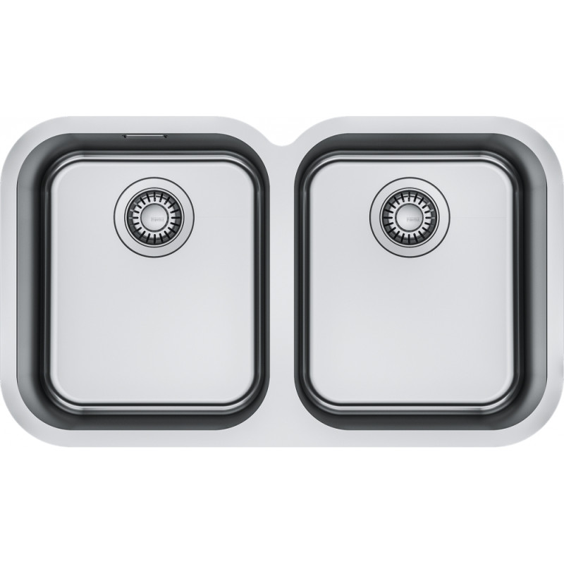 Cuve Inox SRX 120-34-34 SMART 2 cuves R70, sans égouttoir - 9x447mm - vidage manuel