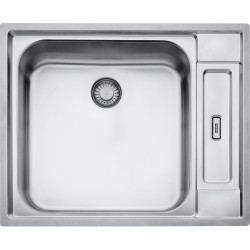 Cuve Inox AGX 210C ARGOS 1 cuve R70, sans égouttoir - 625x510mm