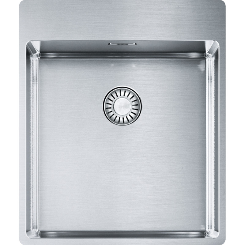 Cuve Inox BXX 210-40 BOX 1 cuve R12, sans égouttoir - 430x510mm