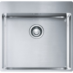 Cuve Inox BXX 210-50 BOX 1 grande cuve R12, sans égouttoir - 530x510mm