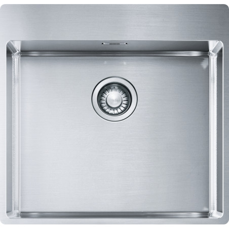 Cuve Inox BXX 210-50 BOX 1 grande cuve R12, sans égouttoir - 530x510mm