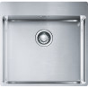 Cuve Inox BXX 210-50 BOX 1 grande cuve R12, sans égouttoir - 530x510mm