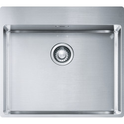 Cuve Inox BXX 210-54 BOX 1 grande cuve R12, sans égouttoir - 570x510mm