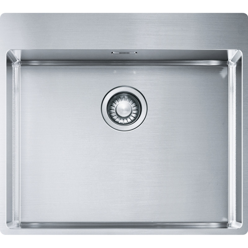 Cuve Inox BXX 210-54 BOX 1 grande cuve R12, sans égouttoir - 570x510mm
