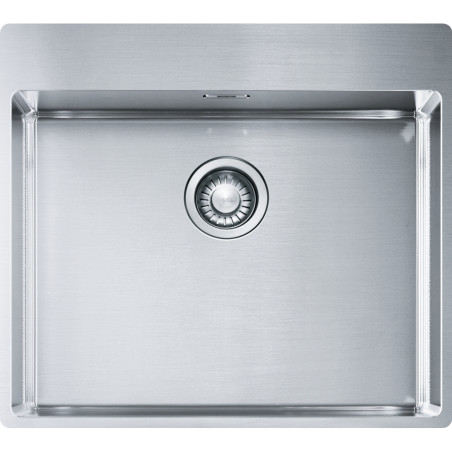 Cuve Inox BXX 210-54 BOX 1 grande cuve R12, sans égouttoir - 570x510mm