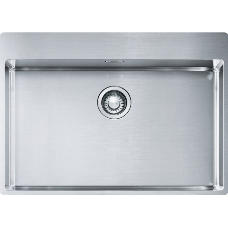Cuve Inox BXX 210-68 BOX 1 grande cuve R12, sans égouttoir - 715x510mm