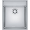 Cuve Inox MRX 210-40 MARIS 1 cuve R16, sans égouttoir - 430x510mm - vidage automatique