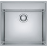 Cuve Inox MRX 210-50 MARIS 1 grande cuve R16, sans égouttoir - 530x510mm - vidage automatique