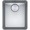 Cuve Inox MYX 210-34 MYTHOS 1 cuve R25/10, sans égouttoir - 352x412mm - vidage manuel