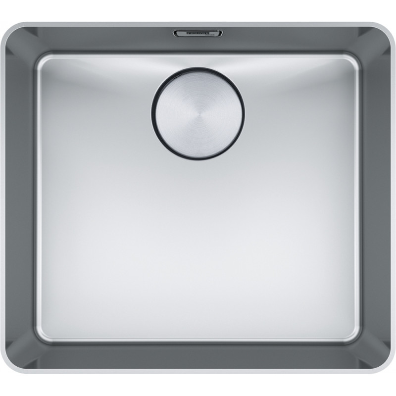 Cuve Inox MYX 210-45 MYTHOS 1 cuve R25/10, sans égouttoir - 462x412mm - vidage manuel