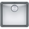 Cuve Inox MYX 210-45 MYTHOS 1 cuve R25/10, sans égouttoir - 462x412mm - vidage manuel
