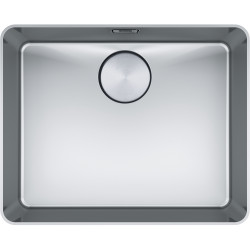 Cuve Inox MYX 210-50 MYTHOS 1 grande cuve R25/10, sans égouttoir - 512x412mm - vidage automatique
