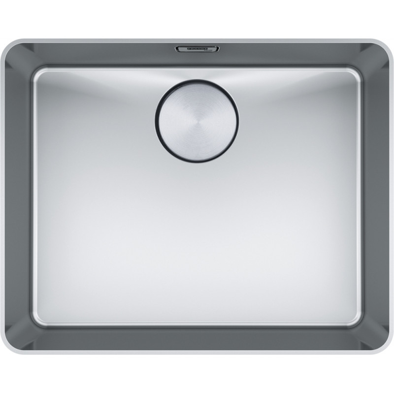 Cuve Inox MYX 210-50 MYTHOS 1 grande cuve R25/10, sans égouttoir - 512x412mm - vidage automatique