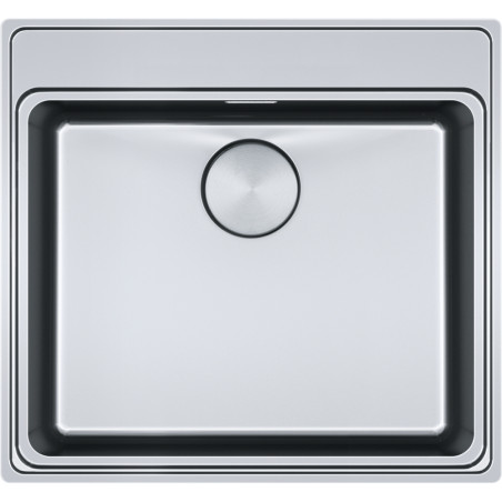 Cuve Inox MYX 210-50 MYTHOS 1 grande cuve R25/10, sans égouttoir - 580x520mm