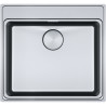 Cuve Inox MYX 210-50 MYTHOS 1 grande cuve R25/10, sans égouttoir - 580x520mm