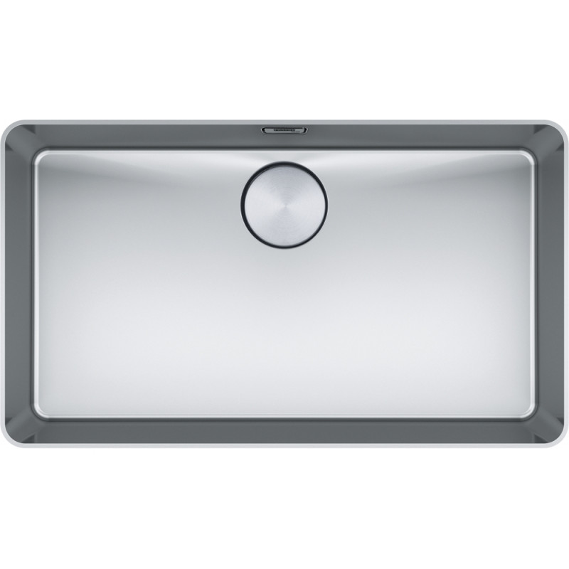 Cuve Inox MYX 210-70 MYTHOS 1 grande cuve R25/10, sans égouttoir - 712x412mm - vidage automatique