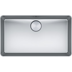 Cuve Inox MYX 210-70 MYTHOS 1 grande cuve R25/10, sans égouttoir - 712x412mm - vidage manuel