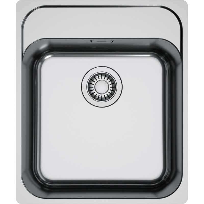 Cuve Inox SRX 210-40 SMART 1 cuve R60, sans égouttoir - 430x510mm