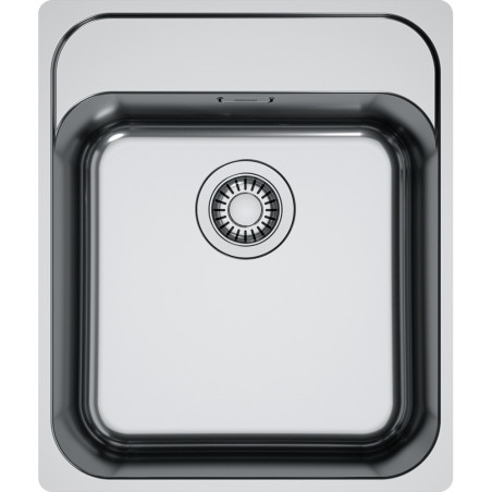 Cuve Inox SRX 210-40 SMART 1 cuve R60, sans égouttoir - 430x510mm