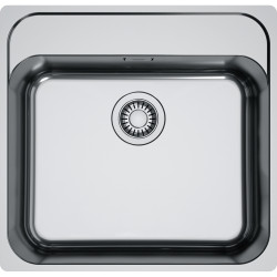 Cuve Inox SRX 210-50 SMART 1 cuve R60, sans égouttoir - 530x510mm