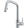 Mitigeur d'évier Inox EOS NEO U Douchette double-jet