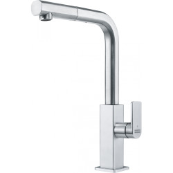 Mitigeur d'évier Inox MYTHOS Douchette mono-jet