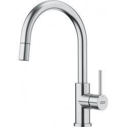 Mitigeur d'évier Inox SMART GLENDA J DOUCHETTE MONOJET (réf. 541342)