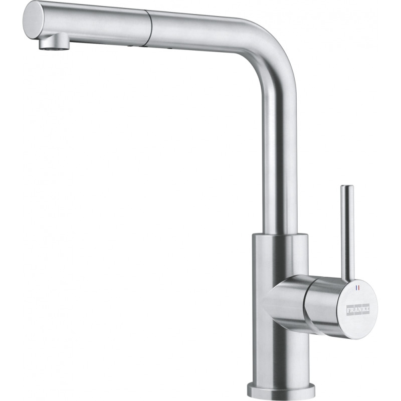 Mitigeur d'évier Inox SMART GLENDA Douchette monojet