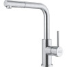 Mitigeur d'évier Inox SMART GLENDA Douchette monojet