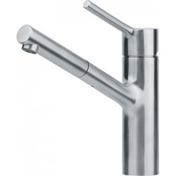 Mitigeur d'évier Inox TAROS Douchette monojet