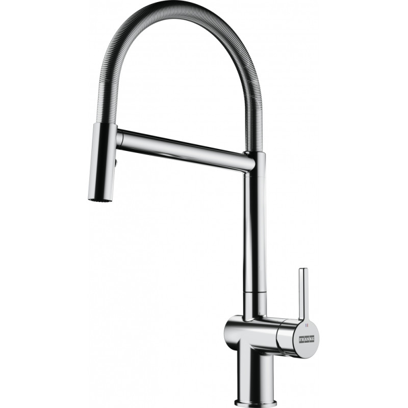 Mitigeur eau filtrée Chromé Active Semi Pro Douchette double jets