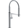 Mitigeur eau filtrée Chromé PESCARA 360° (hauteur 460mm) Semi-pro douchette double-jet