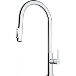 Système multifonction Chromé MARIS SLIM EAU FILTREE Douchette double jets