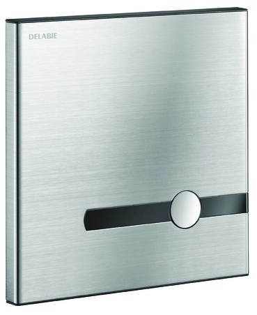 TEMPOMATIC WC bicommande encastré Inox, réf. 464000