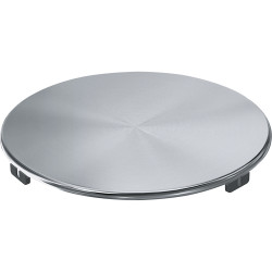 Cache bonde rond inox pour cuves et évier Fragranite