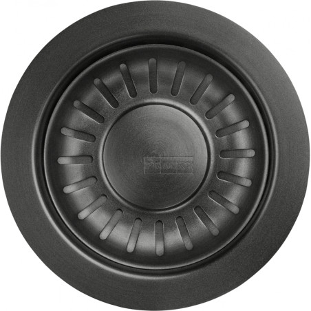 Panier de bonde et coupelle pour vidage automatique, revêtement PVD F-Inox Anthracite