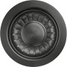 Panier de bonde et coupelle pour vidage manuel, revêtement PVD F-Inox Anthracite
