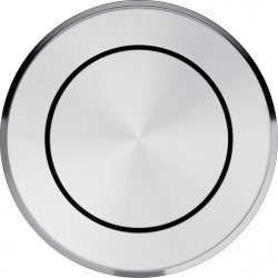 Pièces Détachées VIDAGE, bouton push rond, CHROME, pour diamètre 35mm, pour bonde automatique "FRANKE"