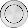 Pièces Détachées VIDAGE, bouton push rond, CHROME, pour diamètre 35mm, pour bonde automatique "FRANKE"