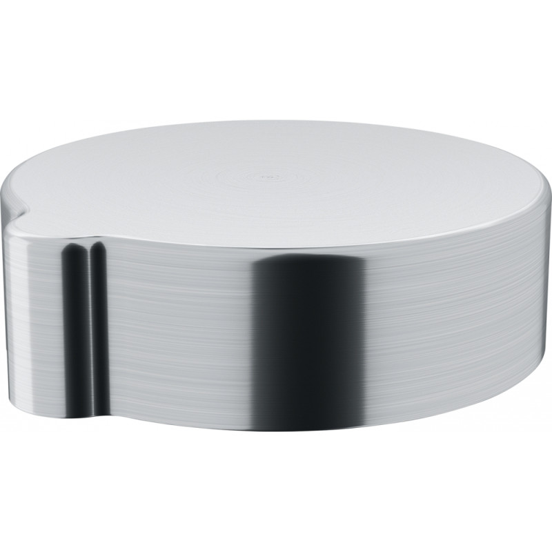Piéces Détachées VIDAGE, bouton rotatif rond, acier inox , pour trou diamètre 35mm, pour soupape à poussoir