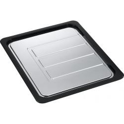 Egouttoir amovible, synthetique/acier inox, 342X430X22mm