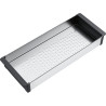 Panier égouttoir en acier inoxydable , 395x156,4x53,5 mm , pour évier MYK à encastrer , Franke