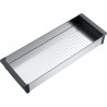 Panier égouttoir en acier inoxydable ; 412x156,4x53,5 mm , pour cuve KNG à encastrer , Franke