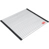 Egouttoir enroulable, 400x458mm, inox, rollmat