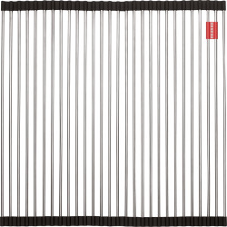 PUX- EGOUTTOIR ENROULABLE EN ACIER INOXYDABLE 468X420X9 MM