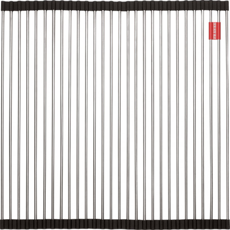 PUX- EGOUTTOIR ENROULABLE EN ACIER INOXYDABLE 468X420X9 MM