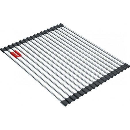 Rollmat , Egouttoir enroulable en acier inoxydable , 298x381 mm , pour cuve KNG à encastrer , Franke